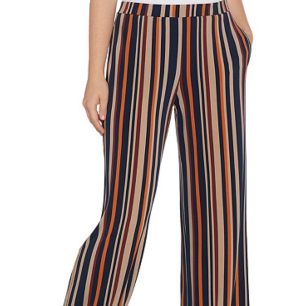 Susan Graver Regular Printed Liquid Knit Wide-Leg